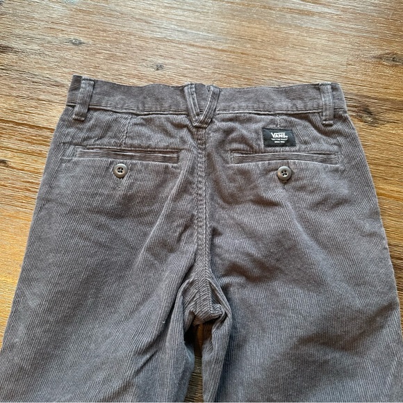 Vans Kids Grey Corduroy Pants size 8 - Picture 7 of 8